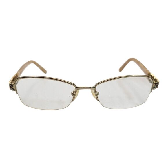Elegante by I-DealOptics Eyeglasses EL24, Gold, 55-17-140 Womens FRAMES ONLY!! - Picture 1 of 10